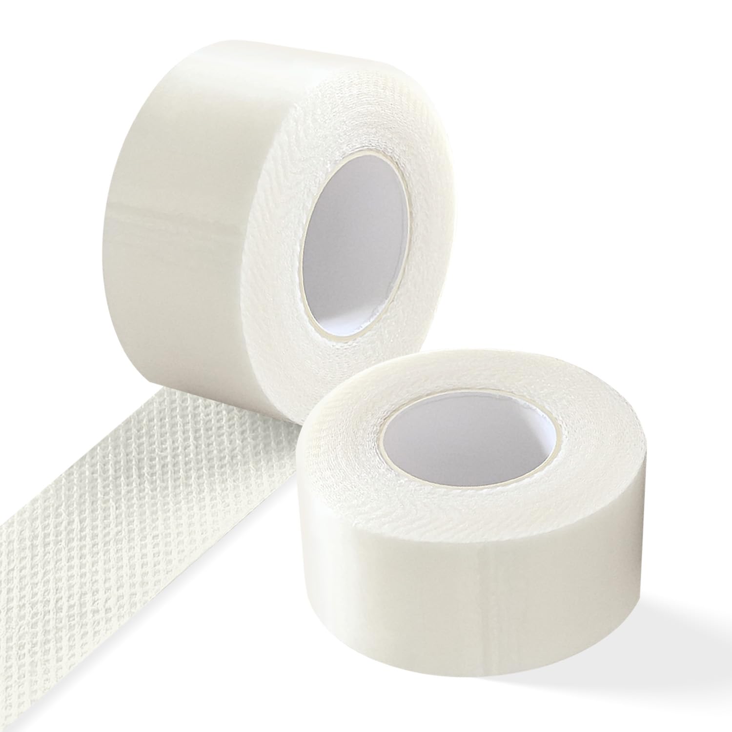 2 Rolls Collar Protector 2.5cm x 5m Invisible Self-Adhesive Sweat Pads for Shirt Collars & Hat Brims, Disposable Cutting Length Sweat-Absorbing Neckline Tape Neck Liner Against Stain - Image 1