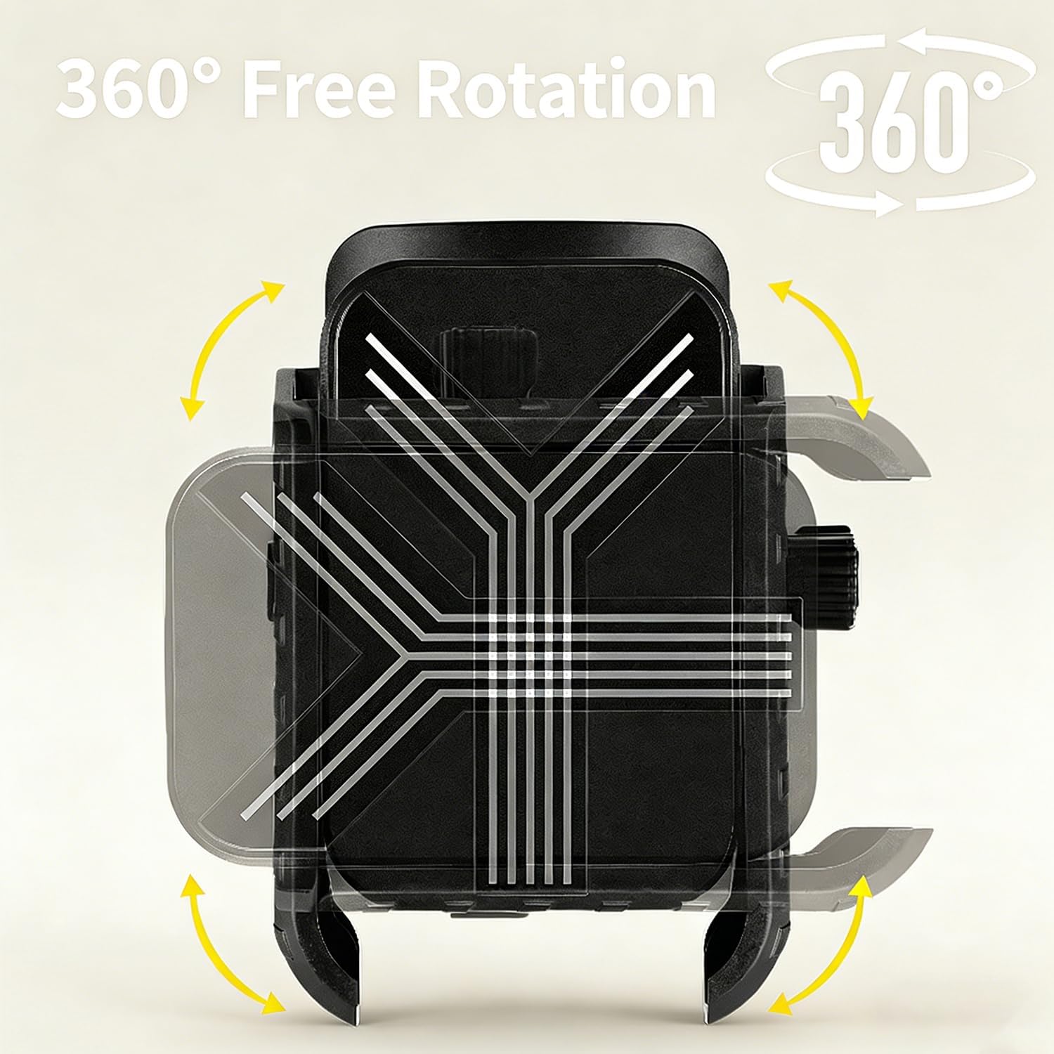 2-in-1 Wrist & Arm Phone Holder, 360° Rotatable Universal Sports Mount for Running Cycling Gym. Compatible 4.7-7.2 in Smartphones, Hands-Free Navigation, Live Streaming Workout - Image 4