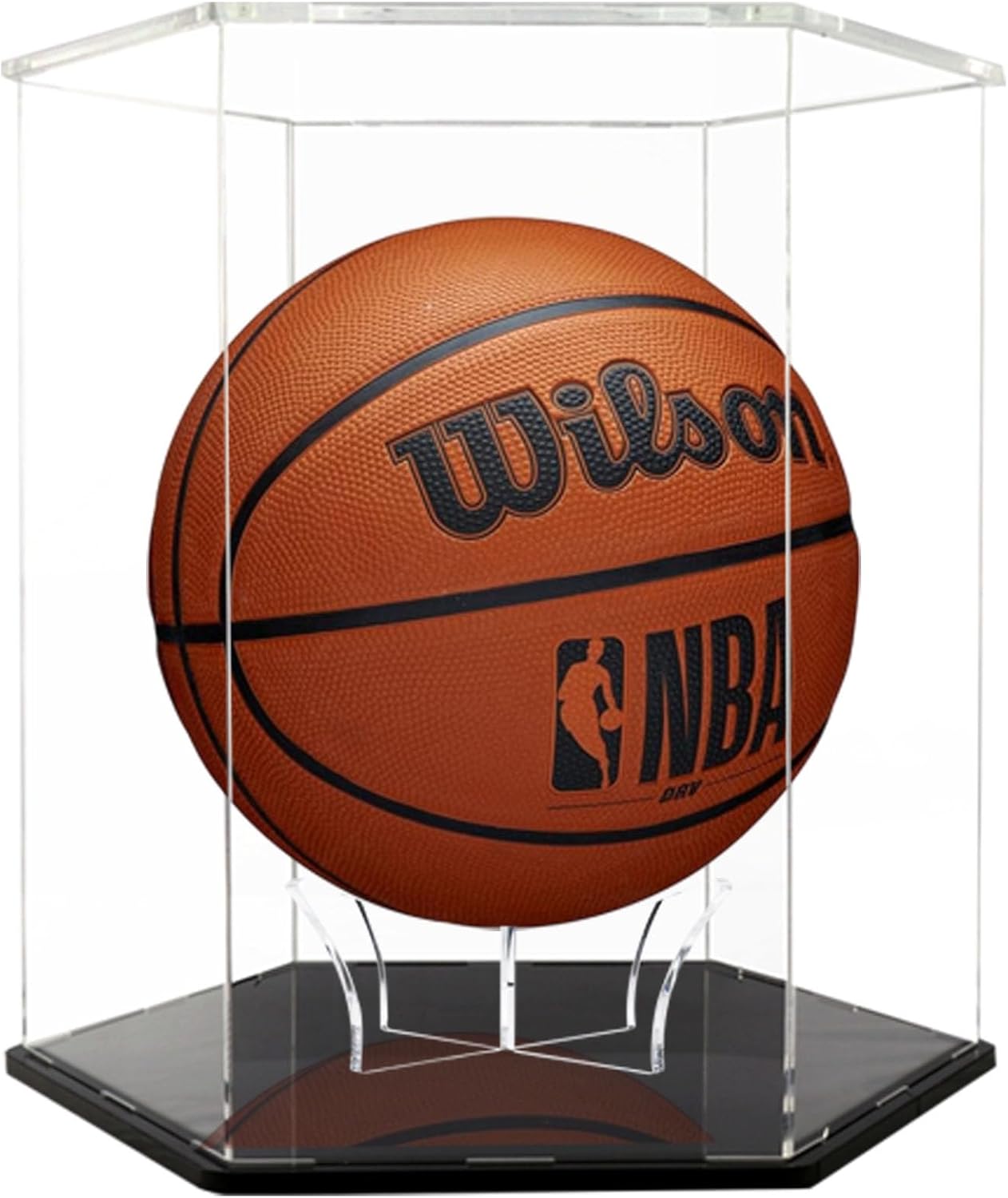 Basketball Display Case,Soccer Ball case, Acrylic Collectible Case, Soccer and Volleyball Collection Sports Souvenir Box (13.4 in X 11.8 13.4 in) - Image 3