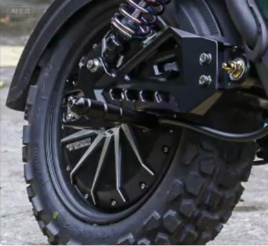 Motorcycle foot pegs, folding bicycle Universal M8 anti-slip motorcycle footrest, suitable for Super 73 S2/ZX/RX/R/S Adventure - Image 4
