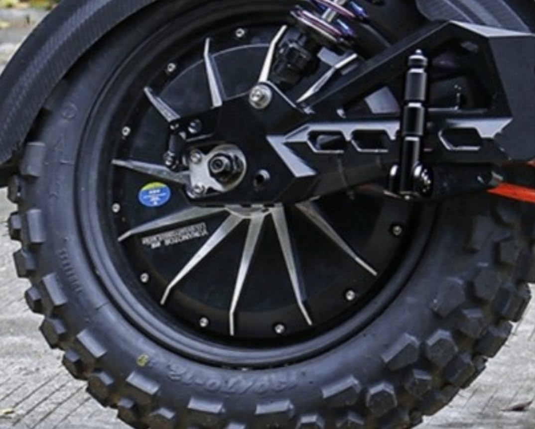 Motorcycle foot pegs, folding bicycle Universal M8 anti-slip motorcycle footrest, suitable for Super 73 S2/ZX/RX/R/S Adventure - Image 5