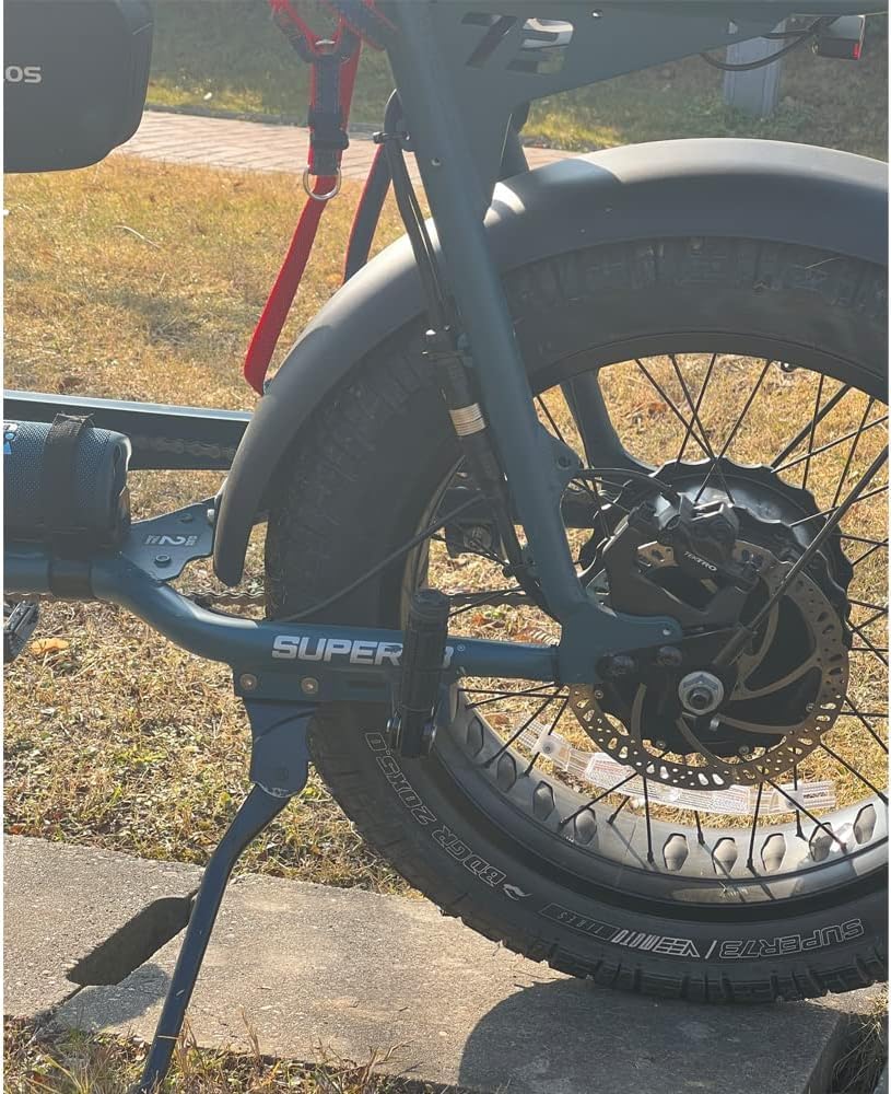 Motorcycle foot pegs, folding bicycle Universal M8 anti-slip motorcycle footrest, suitable for Super 73 S2/ZX/RX/R/S Adventure - Image 7
