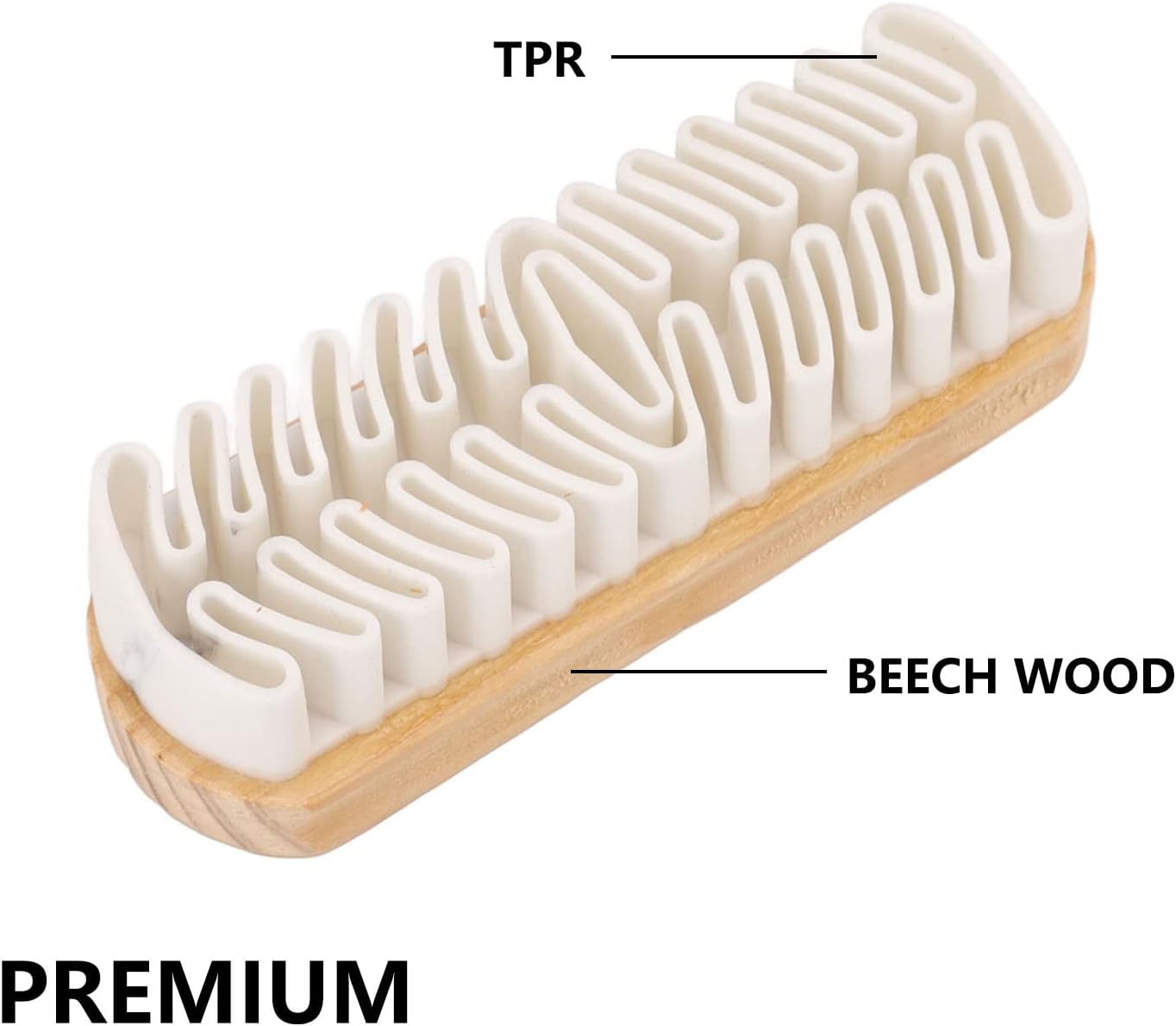 Suede Brush, Snow Boots 2 Pcs Brushes Shoes Cleaner Crepe Matte Scrubber for Dress and Boot Care - Image 6