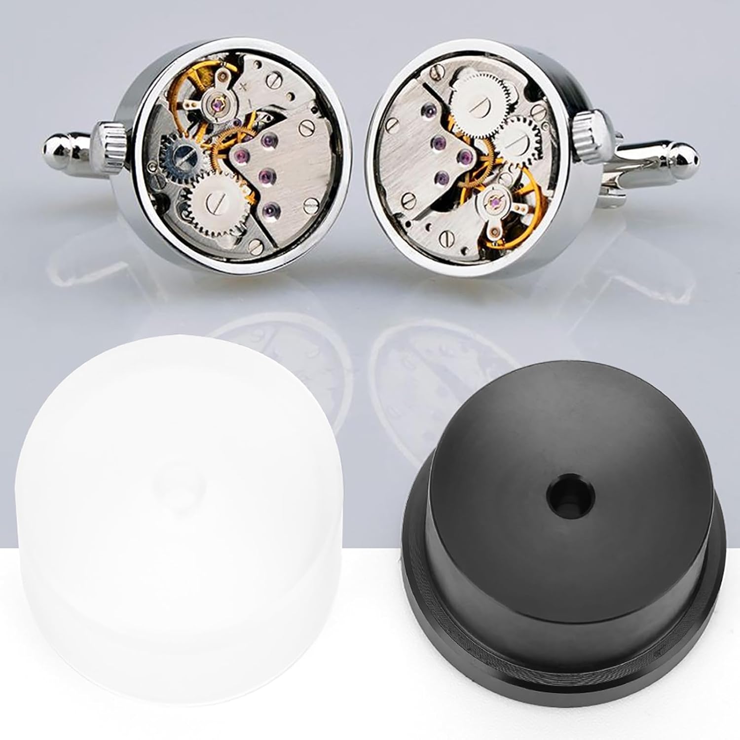 Close Mainspring Tool, Press Closing Movement Watch Tool Professional Clockwork Repair Cover for - Image 2