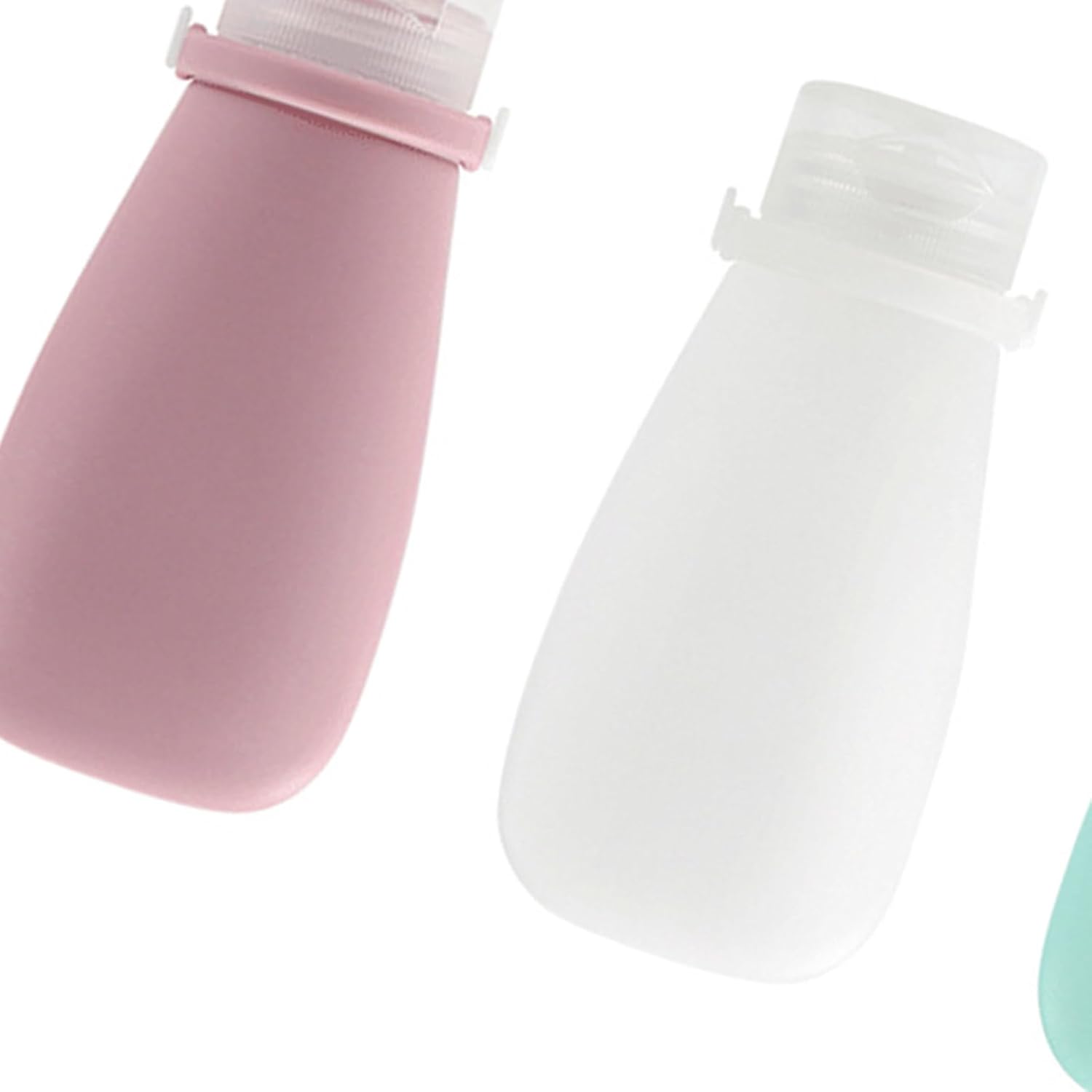 Travel Bottles for Toiletries, 3 Pack Silicone Leak Proof Squeeze Bottle Refillable Containers Set - Image 8
