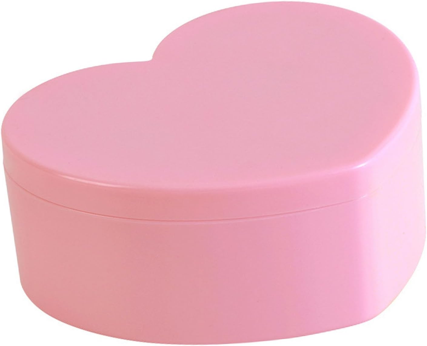 Girls Jewelry Box, 2 Layer Holder Organizer Heart Shape Portable Case with Mirror Travel for Earrings Rings Necklaces - Image 8