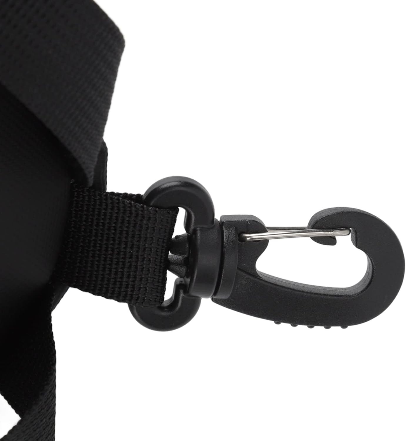 Key Chain Pouch, Wallet Mini Cash Pouch Keychain Storage Bag Zippers with Carabiner for Men Women(Black) Black - Image 7