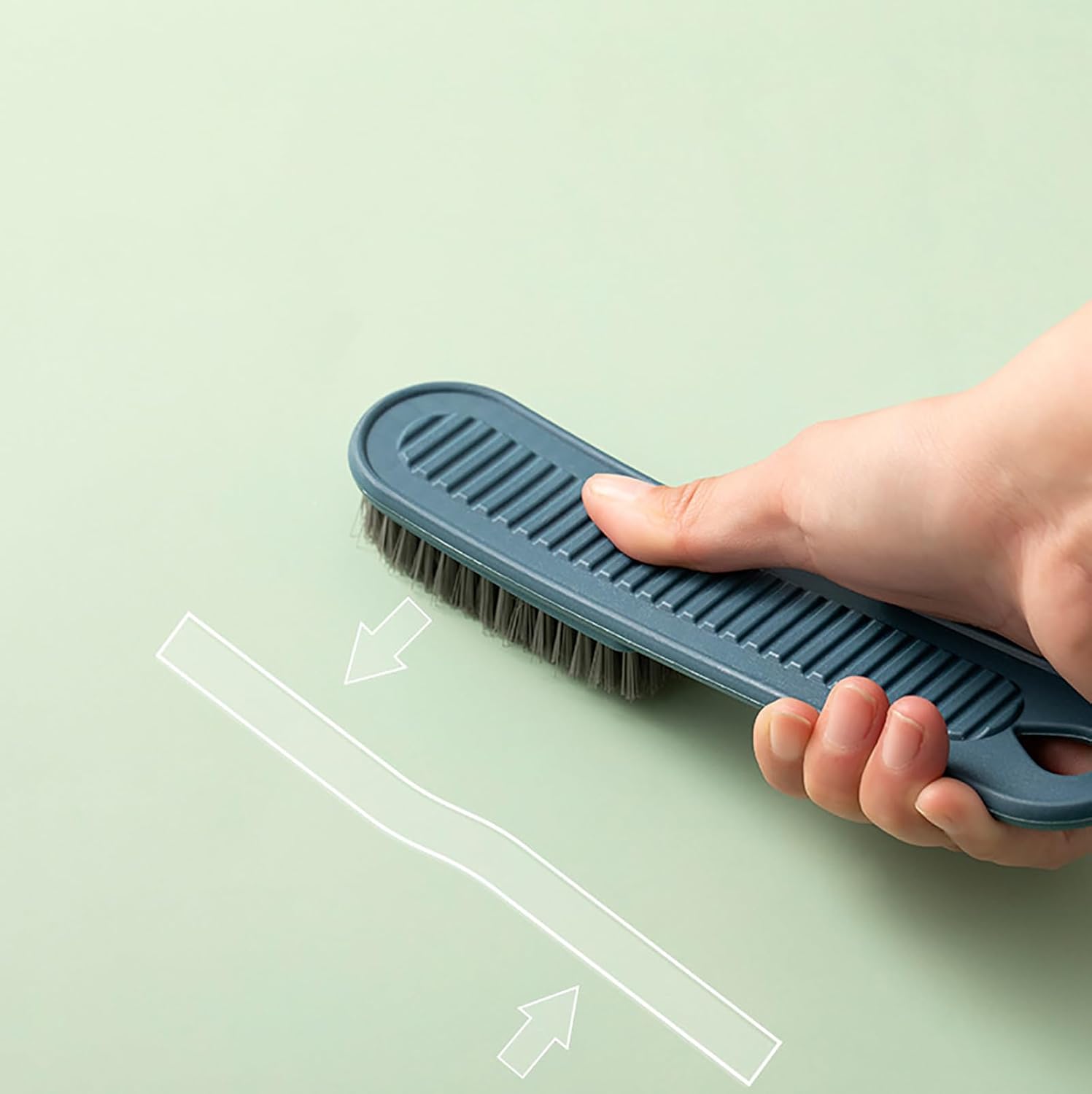Shoes Scrubbing Brushes, Shoe Cleaning Brush Long Handle Clothes Scrub Laundry Household Tool Soft Bristle Multi Functional - Image 4