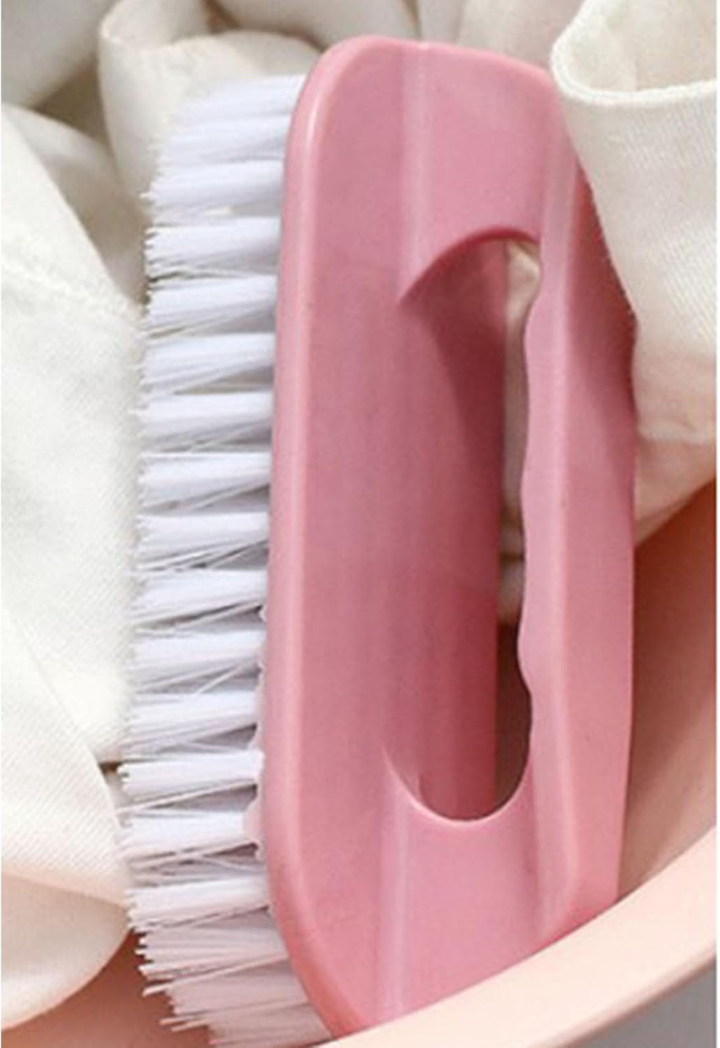 Scrub Brush, 2 Pack Soft Bristle Brush Laundry Shoes Scrubbing Household Cleaning Brushes Small for Bathroom - Image 5