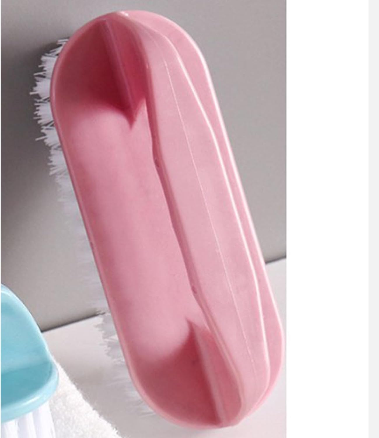 Scrub Brush, 2 Pack Soft Bristle Brush Laundry Shoes Scrubbing Household Cleaning Brushes Small for Bathroom - Image 6