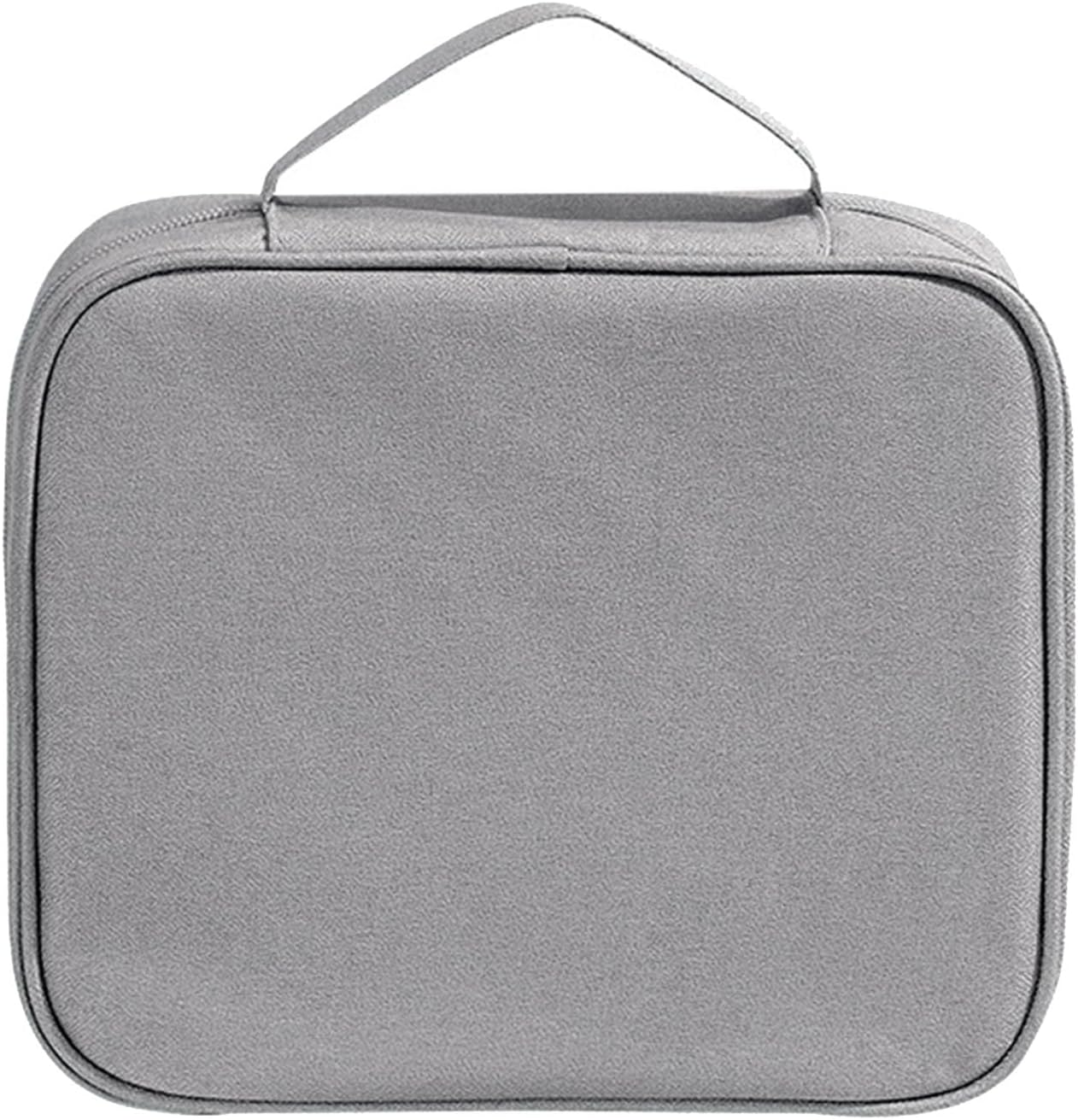 Travel Toiletry Bag for Women, Cosmetic Man Gray Makeup Portable Case Large Capacity Organizer Pouch Make Up Business Trips - Image 1