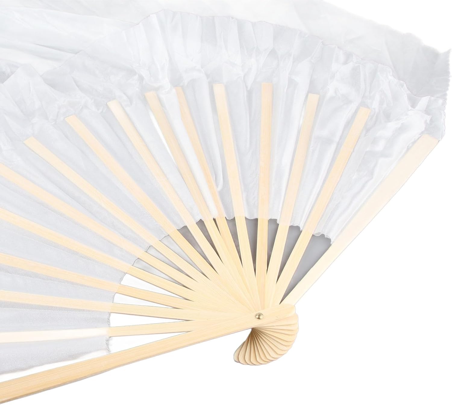 Dance Fan, 1 Pair Long Fan Belly Fans Folding Performance Classical (Pink) - Image 6