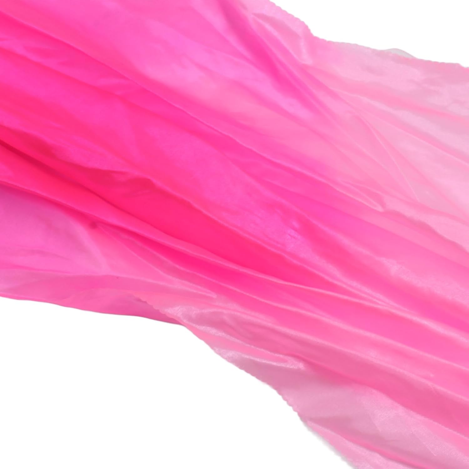 Dance Fan, 1 Pair Long Fan Belly Fans Folding Performance Classical (Pink) - Image 7