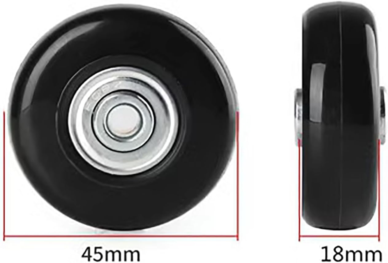 Suitcase Wheels Replacement, Luggage Replacement Universal Wheel Repair Kits Rubber Caster 2pcs - Image 7