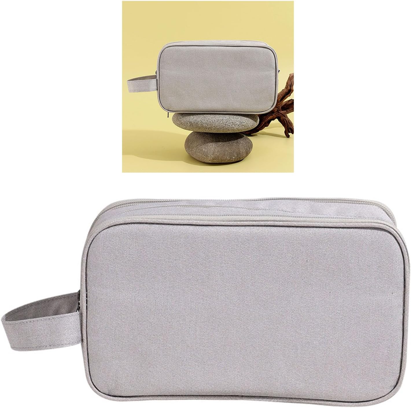 Travel Toiletry Bag, Large Capacity Pouch Storage Portable Organizer Handheld Bag - Image 5