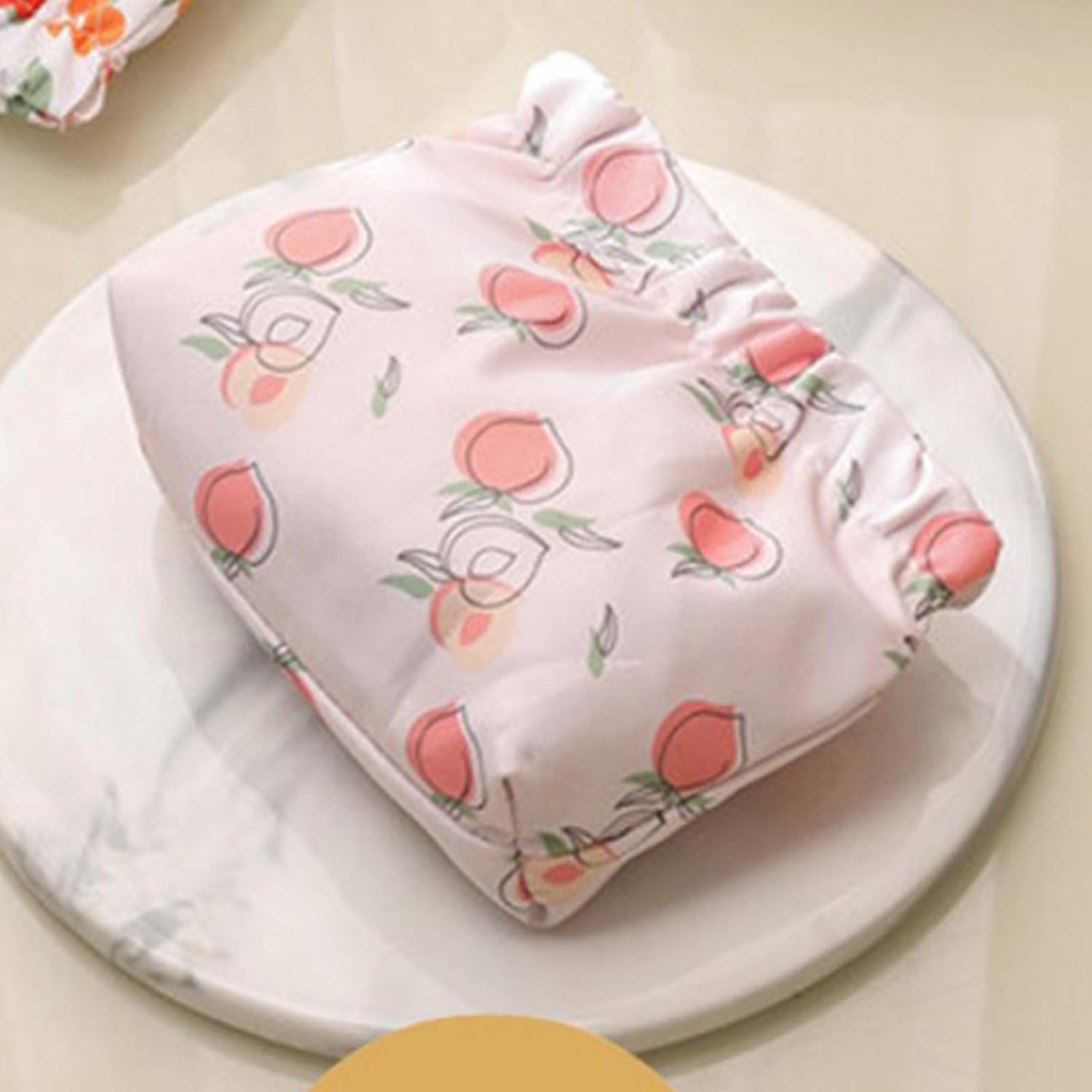 2Pcs Printed Pocket Cosmetic Bag, Mini Makeup Bag Portable Lipstick Case Travel Organizer for Headphones Jewelry - Image 3