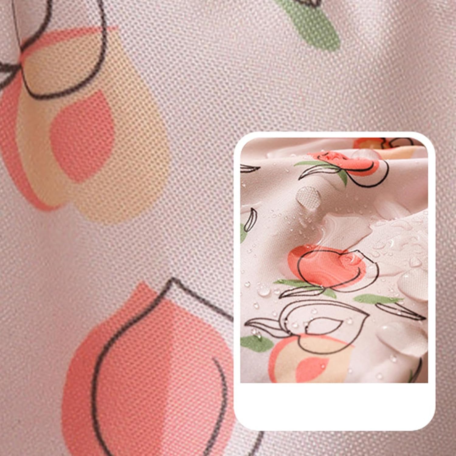 2Pcs Printed Pocket Cosmetic Bag, Mini Makeup Bag Portable Lipstick Case Travel Organizer for Headphones Jewelry - Image 4