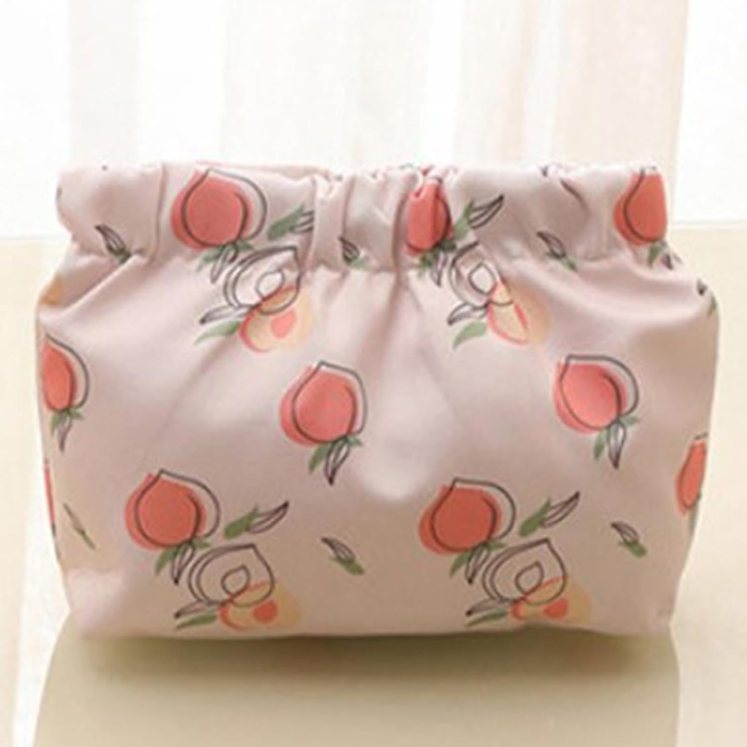 2Pcs Printed Pocket Cosmetic Bag, Mini Makeup Bag Portable Lipstick Case Travel Organizer for Headphones Jewelry - Image 8