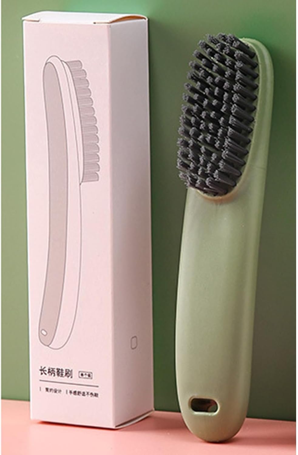 Cleaning Brush, Laundry Brush Shoe Household Soft Scrubbing Shoes for Long Handled - Image 2