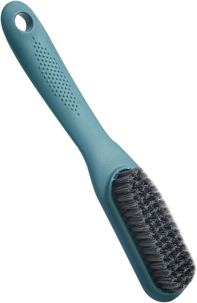 Shoe Brush, Cleaning Brush Nylon Long Handle Portable Washing Soft Bristle for Shoes Clothes - Image 1