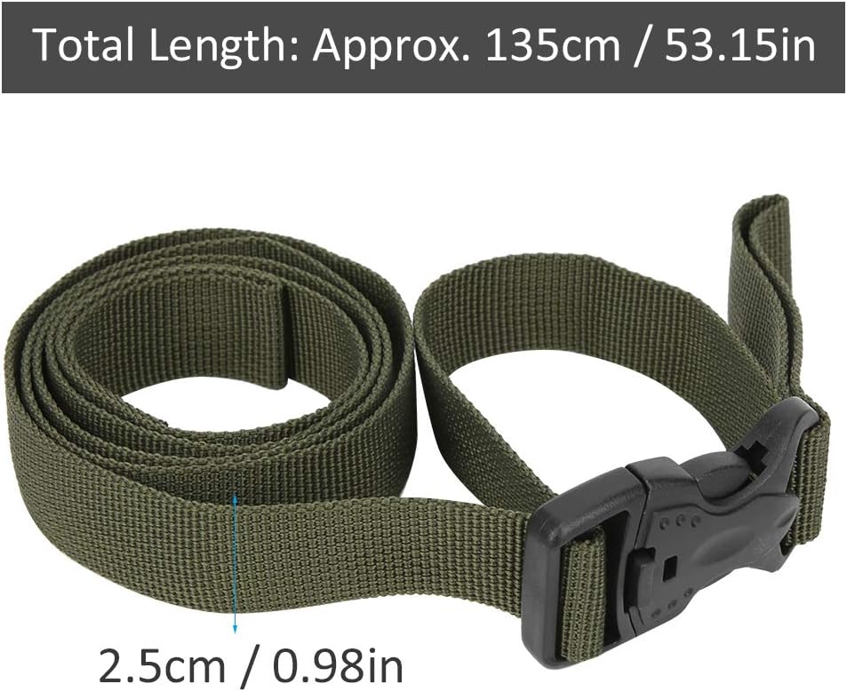4PCS Backpack Straps, Straps with Buckles Hip Belt Replacement Double Safety Buckle Baggage Packing Suitcase Fixed Rope for Outdoor - Image 6