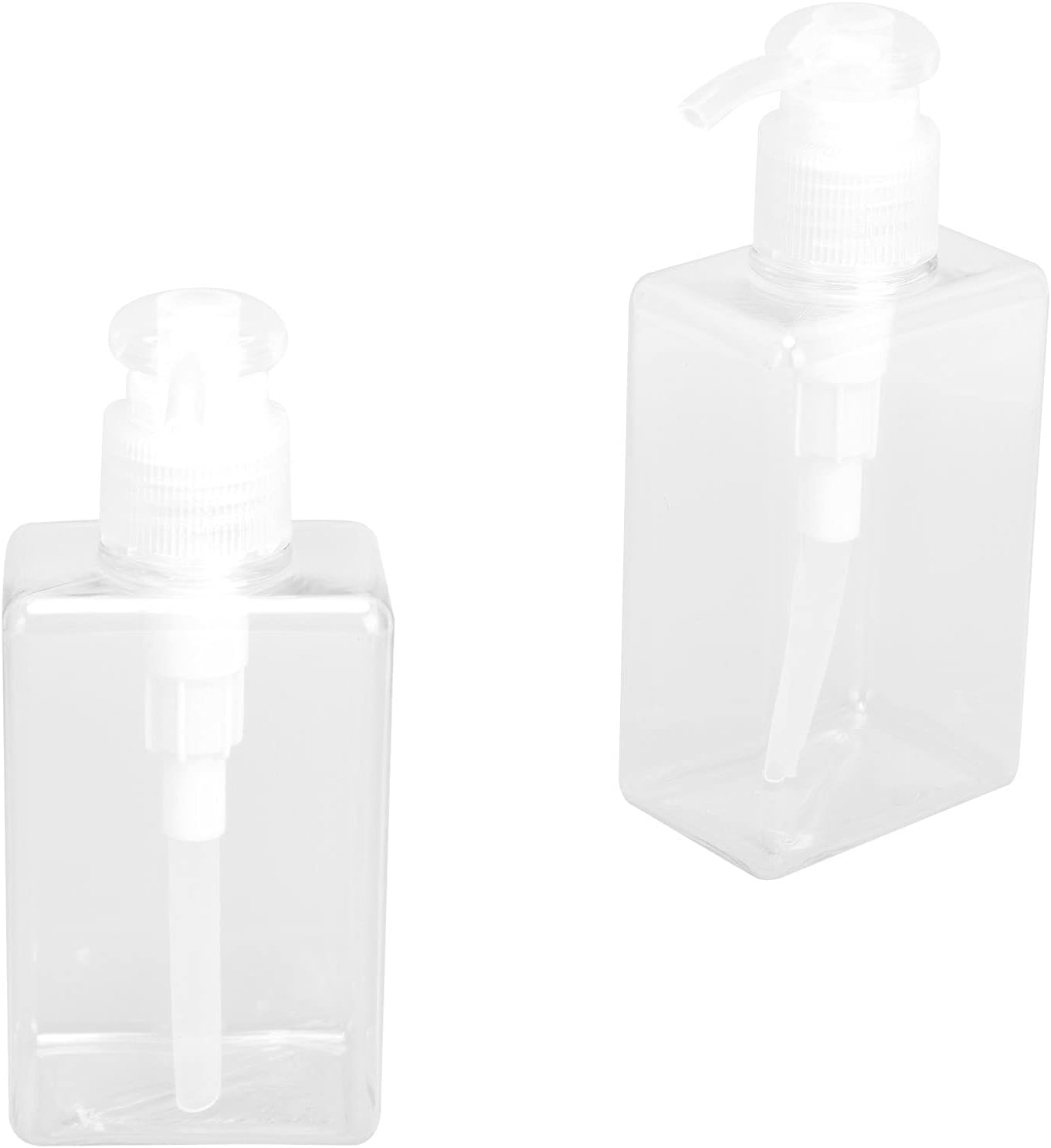 3Pcs Travel Bottle, 150ml Pump Bottle Lotion Dispenser, Clear Reusable Body Wash Container Bottles Empty Liquid Hand Soap Containers Plastic Press For Kitchen Bathroom - Image 8