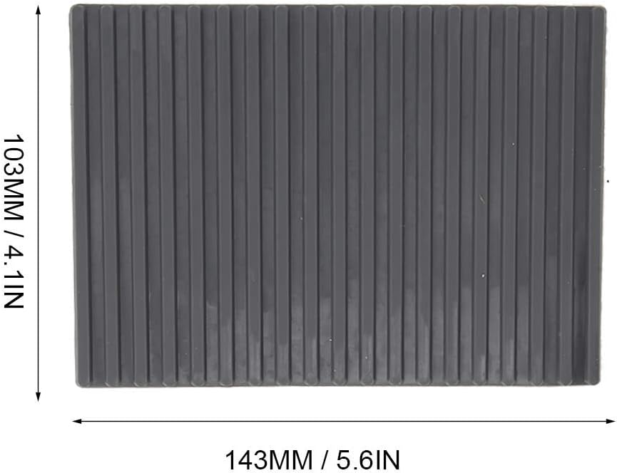 Small Soldering Mat 2pcs, Rubber Repair Work 4.1x5.6in Heat Resistant Antislip Station Pad Watch Tools Storage for Repairing Maintenance - Image 3
