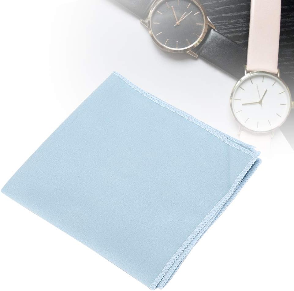 Watch Cleaning Cloths, Soft Jewelry Polishing Cloth Lightweight Glasses Microfiber Cleaner for Coins - Image 2