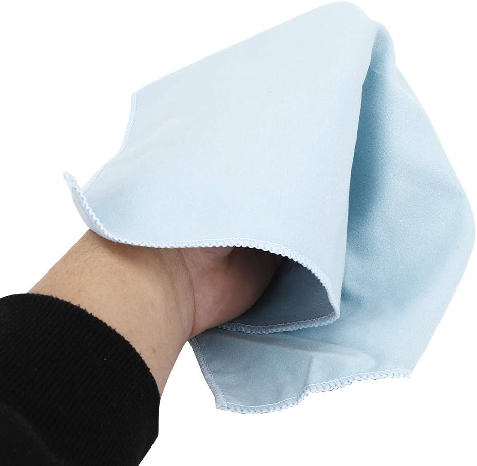 Watch Cleaning Cloths, Soft Jewelry Polishing Cloth Lightweight Glasses Microfiber Cleaner for Coins - Image 8