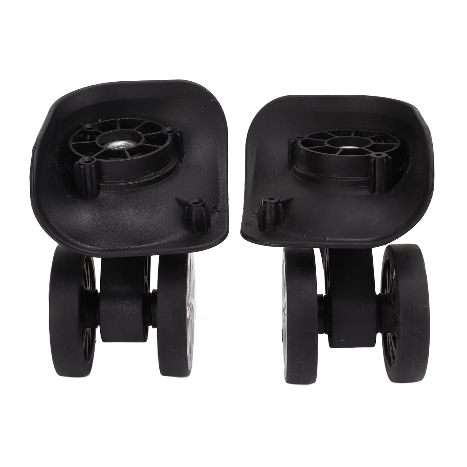 Heavy Duty Plate Casters, 2 Inch Caster Wheels Luggage Replacement Suitcase Repair Wheel for Trolley Case - Image 5