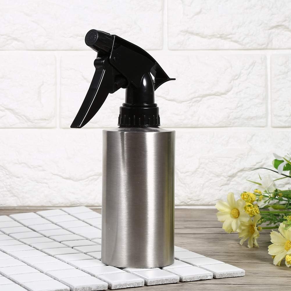 Stainless Steel Spray Bottle,Fine Mist Sprayer Empty Refillable Container for Kitchen Bathroom or Plants Water Sprayer(350ML) multi - Image 2