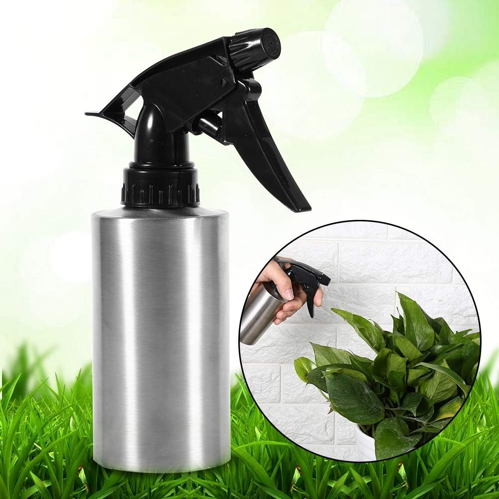Stainless Steel Spray Bottle,Fine Mist Sprayer Empty Refillable Container for Kitchen Bathroom or Plants Water Sprayer(350ML) multi - Image 4
