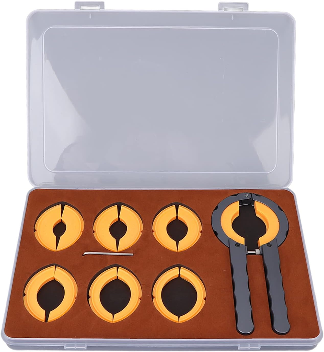 Watch Bezel Ring Remover Kit, Professional Glass Lens Replacement Protective Cover Removal Tool for Watchmaker - Image 8