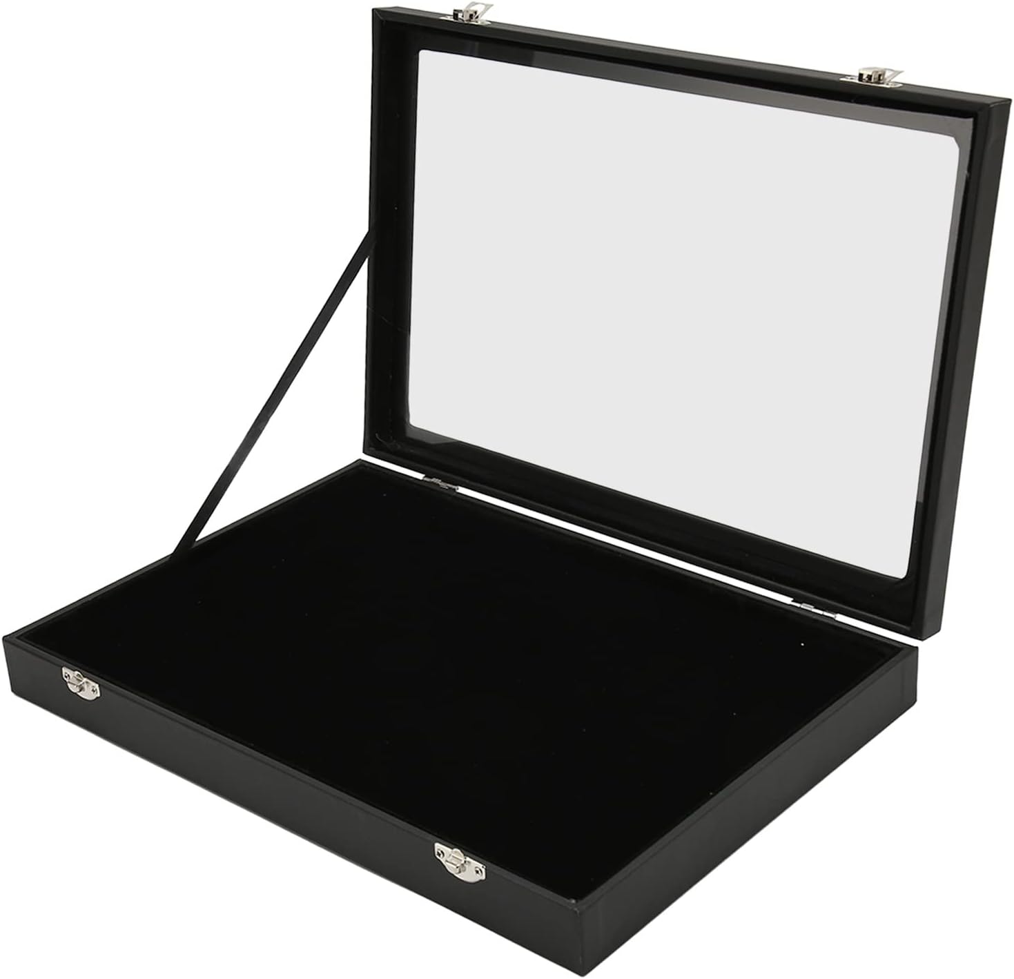 Pin Display, 9.4 X 13.8in Collection Holder Dustproof Enamel Display Box Jewelry Medals Storage Case for Sports Memorabilia - Image 1