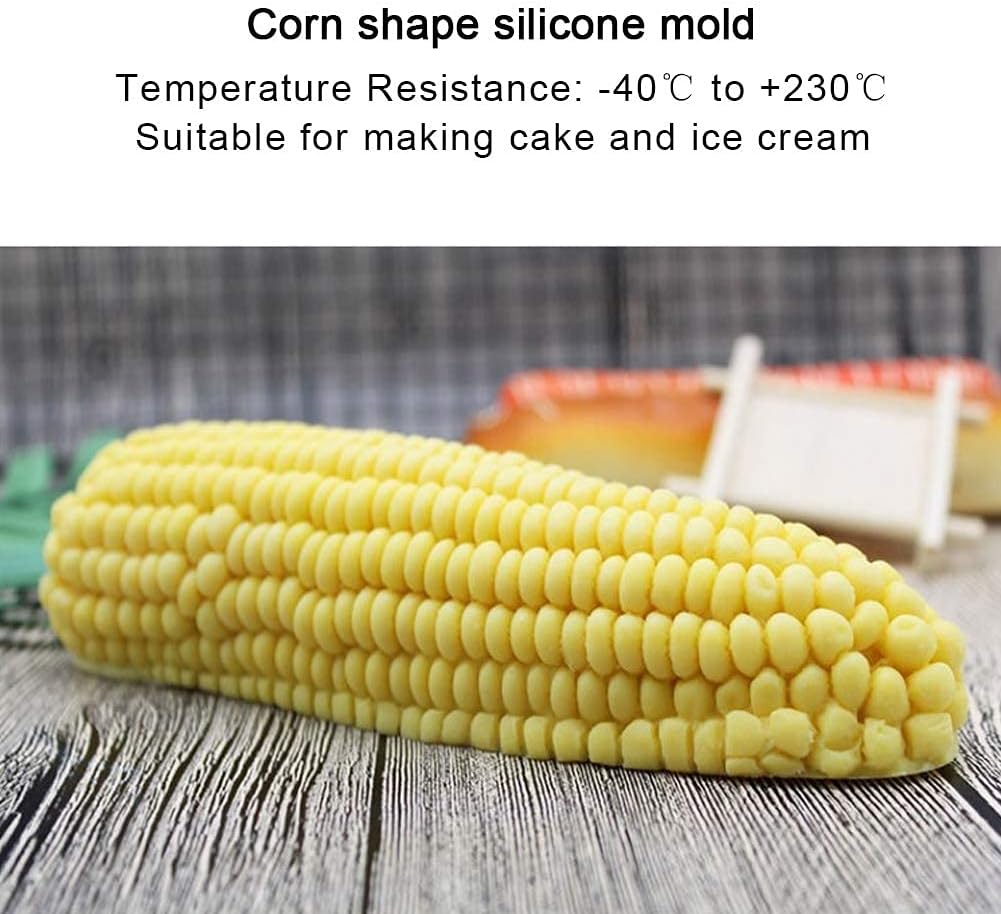 3D Corn Silicone Mold, Baking Molds Dessert Mould Shaped Candle for Mousse Cake, Pastry, Chocolate, Soap - Image 8