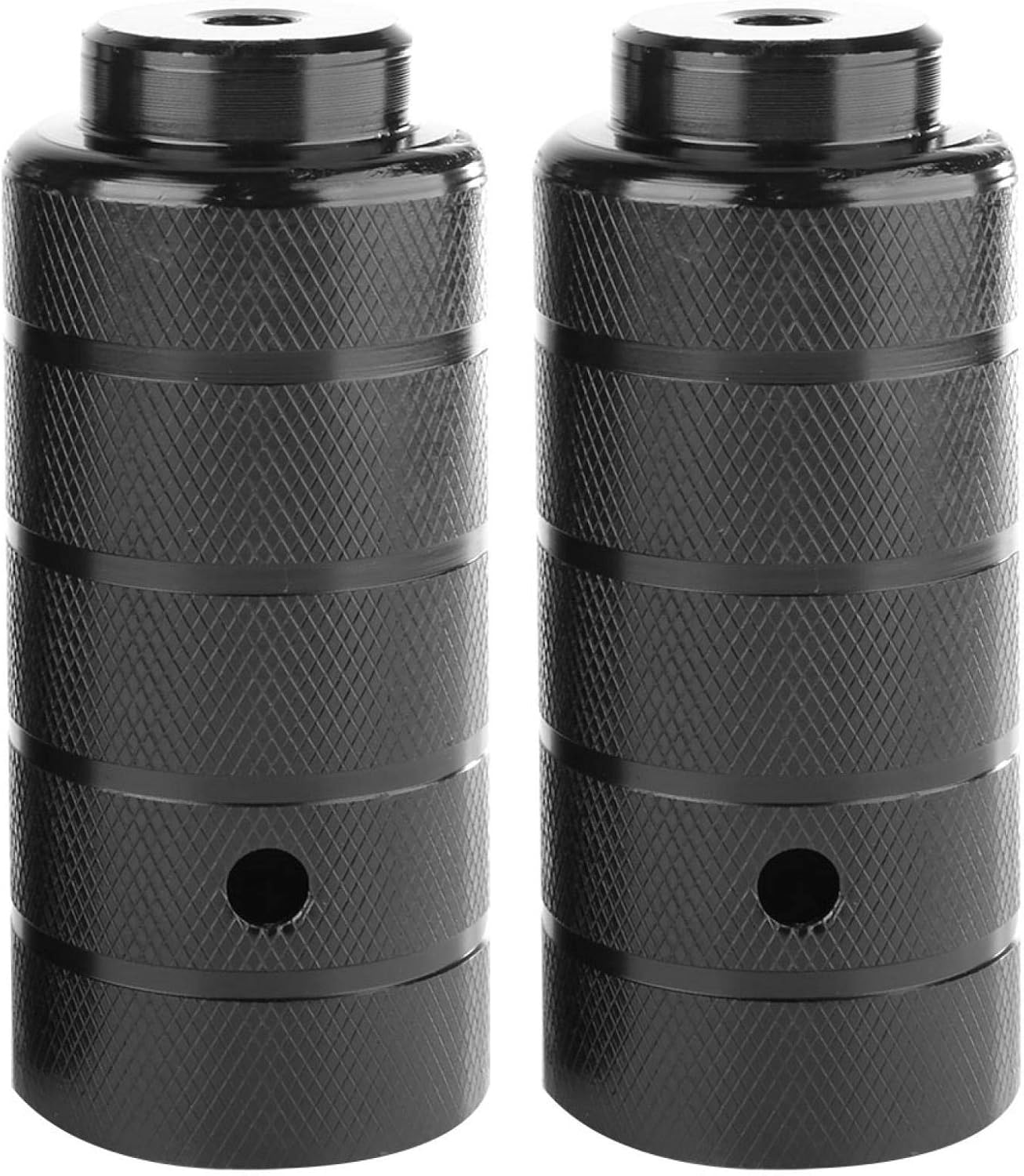 2PCS Steel Bike Pegs, Anti Skid Lead Foot Bicycle Peg Mini Cycling Rear Stunt 1.97 x 4.33in for Mountain - Image 8
