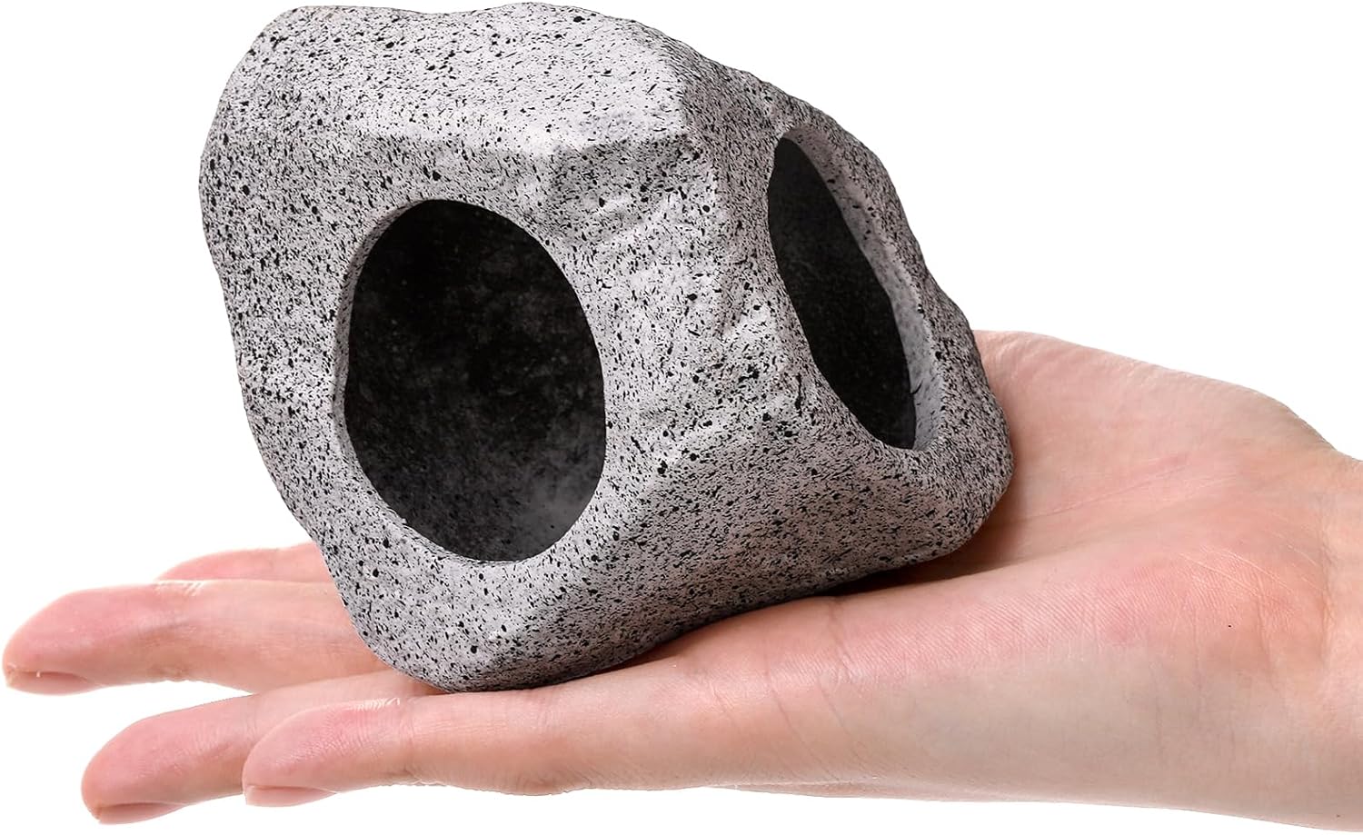 6 Pack Aquarium Decoration Rock Caves, Betta Fish Tank Hideaway, Hideout Stones House Decor for Cichlid Shrimp Territorial Hiding Breeding Spawning, Ornaments - Image 3