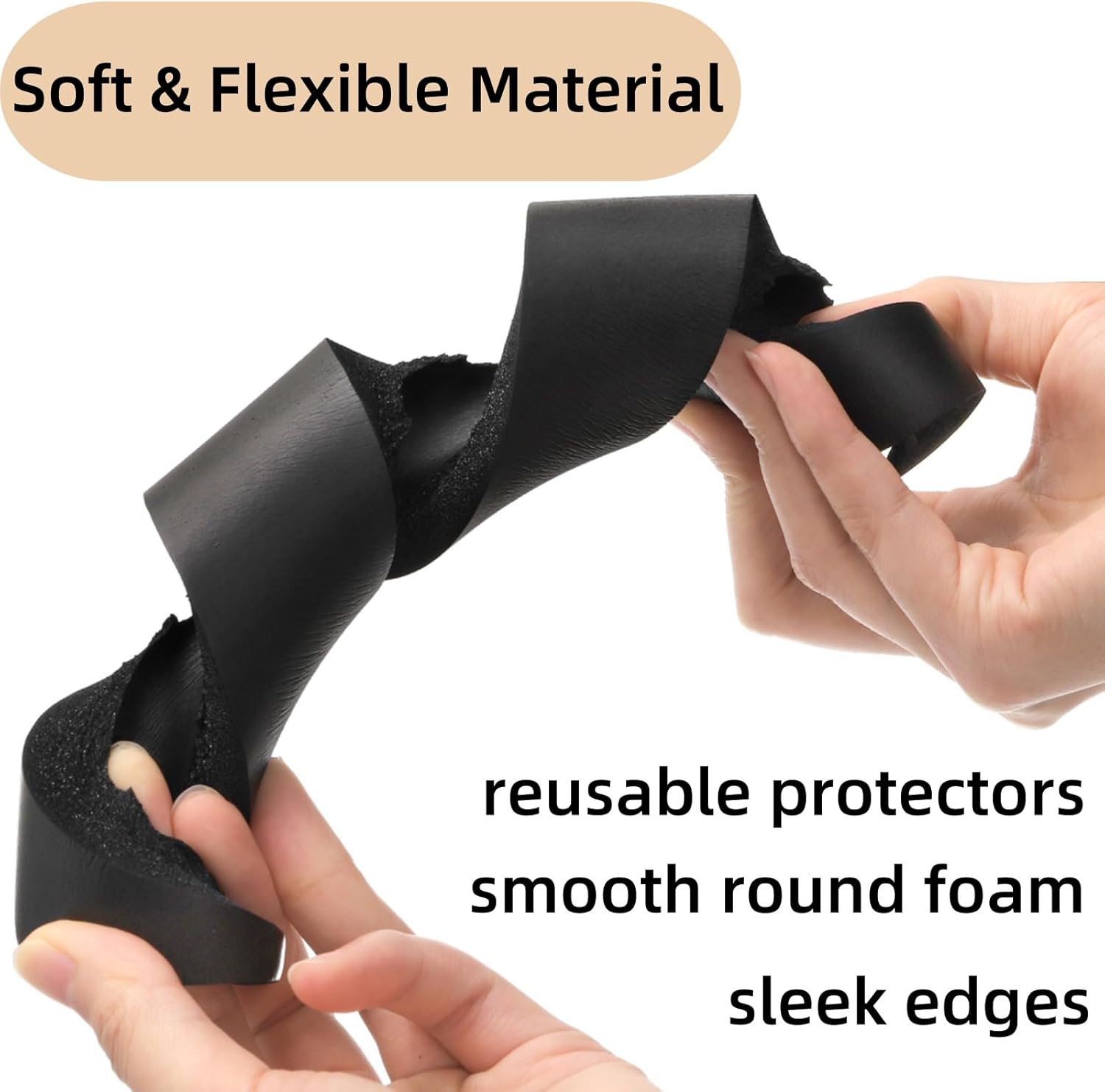 8 Pack Bed Frame Toe Protectors, 6