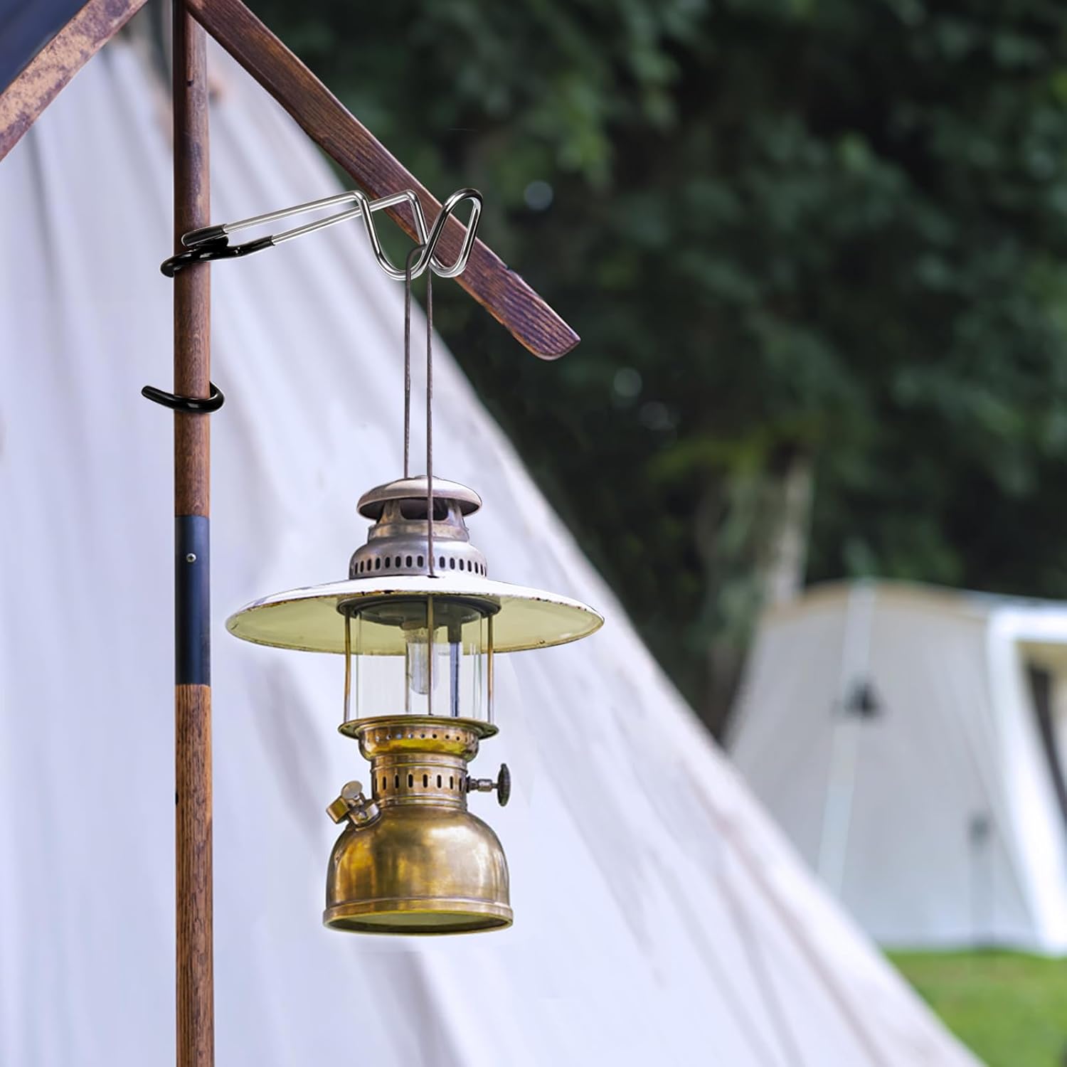 4 Pack Camping Lantern Hook Hangers, 10