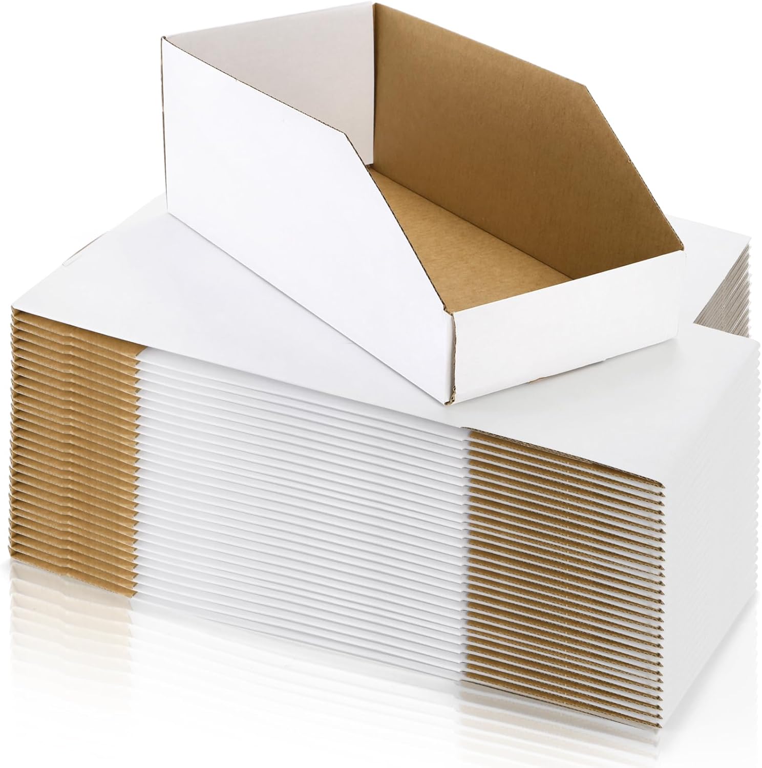 35 Pack Cardboard Storage Bins, 12