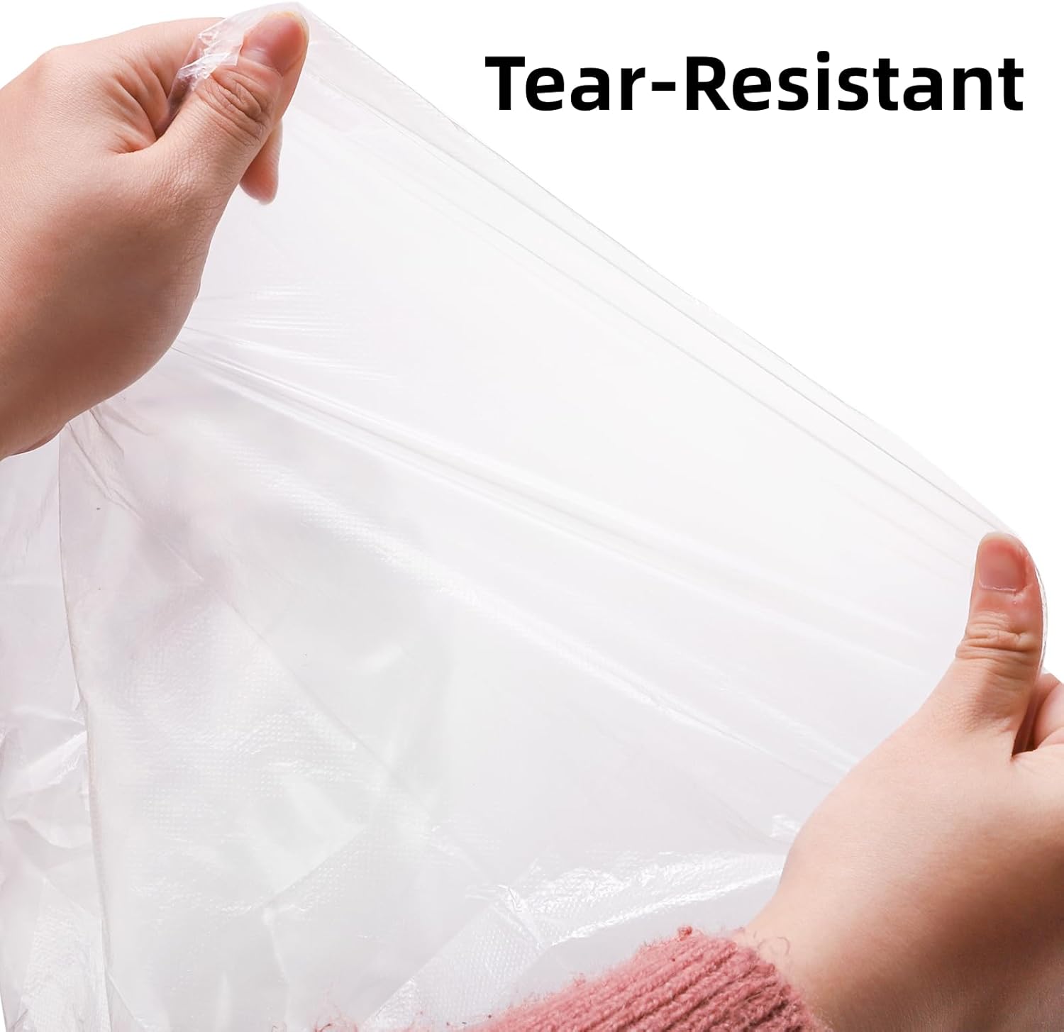 250 Pack Disposable Aprons, Waterproof Clear Plastic Smocks for Adults Painting Party, Cooking, Housework, Picnics, DIY Crafts - Image 4