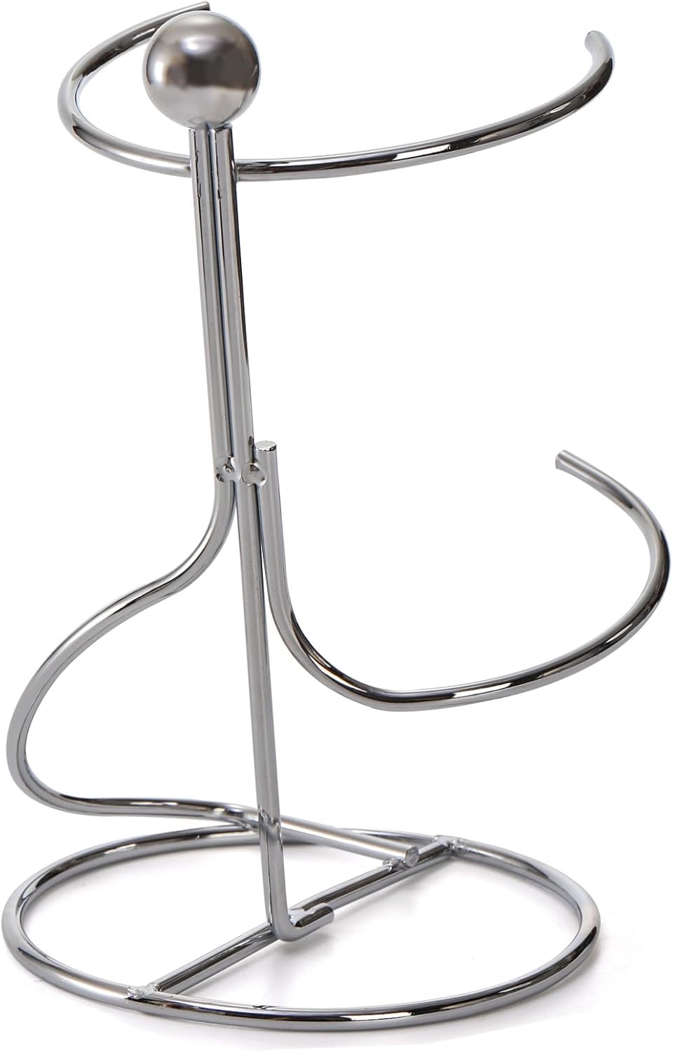 4 Packs Single Wine Rack Countertop, Silver Metal Small Holder, Floating Bottle Holder for Storage, Cabinet, Pantry, Unique Tabletop as Gifts Lovers - Image 6