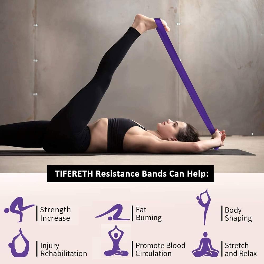 Resistance bands - Pull-Up Bands - Pull-Up Assist Bands - Exercise bands for men and women - Exercises - Stretching - Physiotherapy - Strength training - Image 3