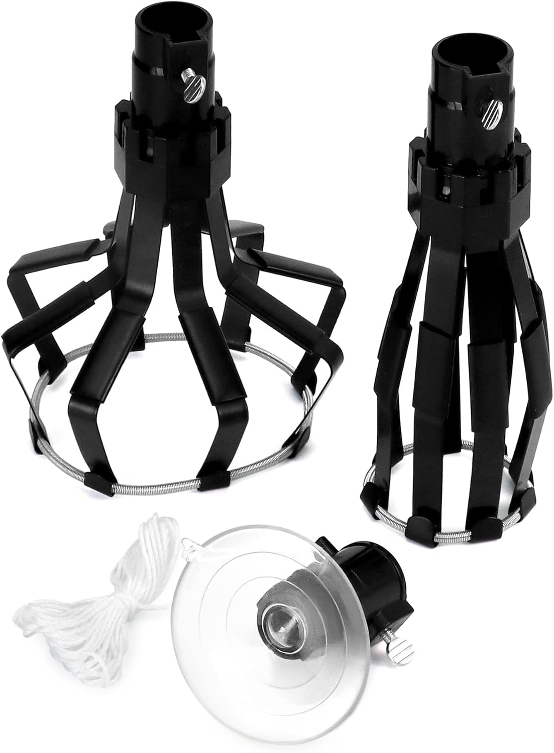 Professional lamp changing set - Lamp remover - Lamp removal and installation - 3-piece set - Suitable for light bulbs with high ceilings with standard, spotlight and recessed changers - Image 1