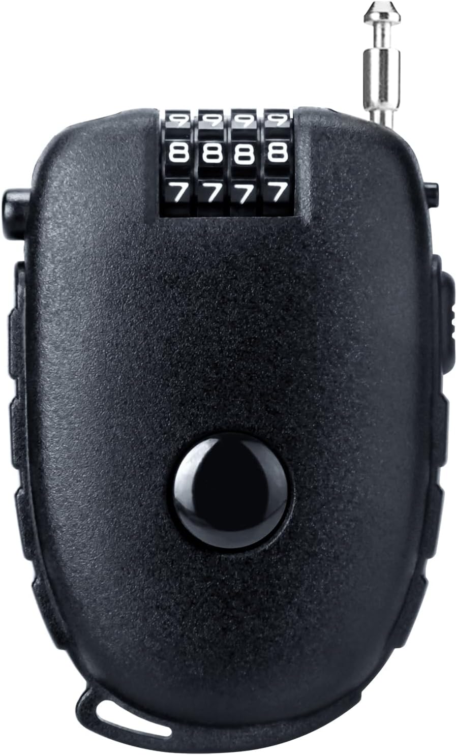 Snowboardslot - 4-position combination 27.5 inch - retractable cable lock - for snowboards, bikes, luggage, backpacks, scooters, suitcases - small - multi-functional - travel security lock - black - Image 1