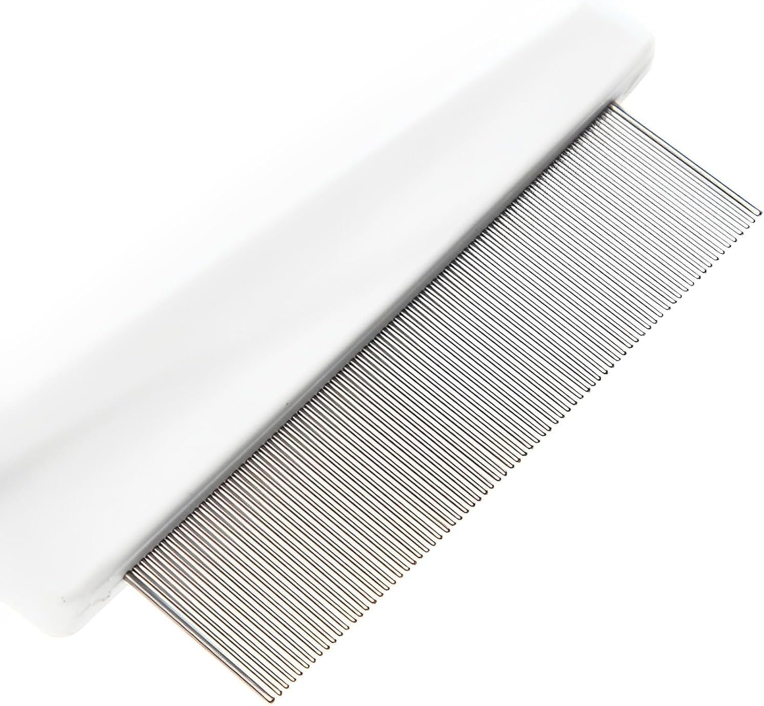 Flea comb for dogs and cats - Dog grooming tool - For removing tear stains, fleas, mange and lice - Image 2