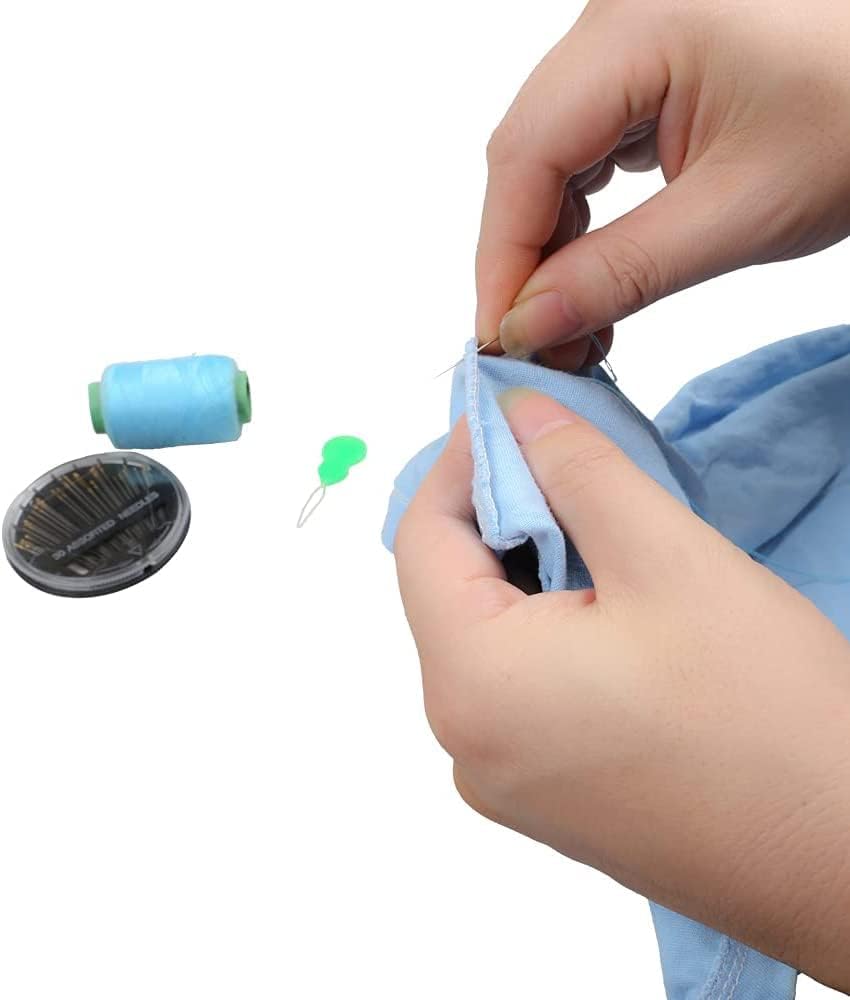 Needle threader, pack of 10. The pumpkin-shaped needle threader is easy to use for threading hand-sewing needles when doing cross-stitch clothing repairs – multiple colour designs for mending clothes. - Image 4