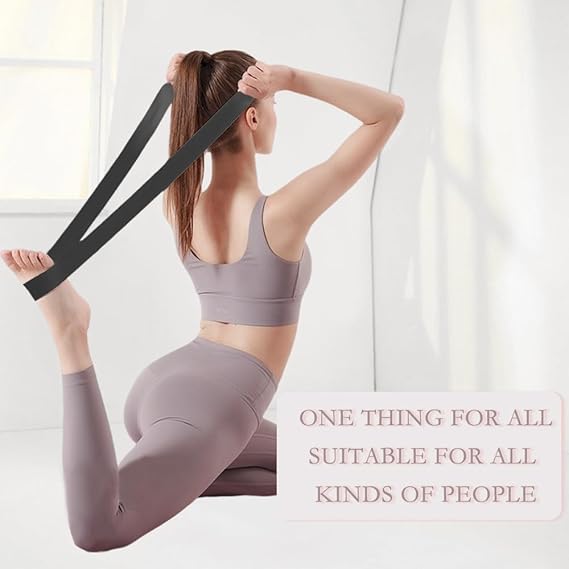Yoga Mat Strap for Carrying - Cotton Yoga Mat Carry Strap Sling- Adjustable Loops for all Mat Sizes(Yoga Mat not included) - Image 5