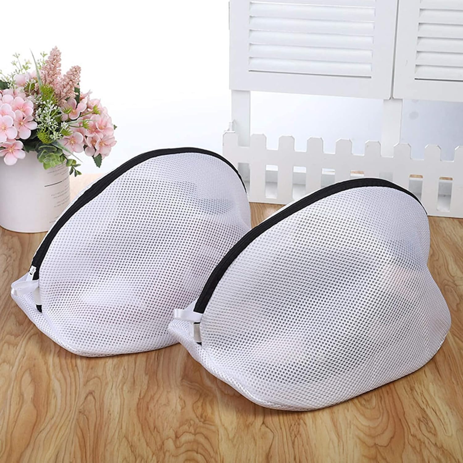 2-pack shoe wash bags - sneaker wash bags - shoe wash bags - shoe cleaning bags - multifunctional shoe wash bags for sneakers - socks - underwear - perfect for storage and travel - Image 7