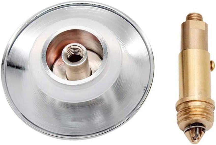 Pop-up click waste plug - sink drain stopper - brass slotted drain button - suitable for bathroom sink - Image 4